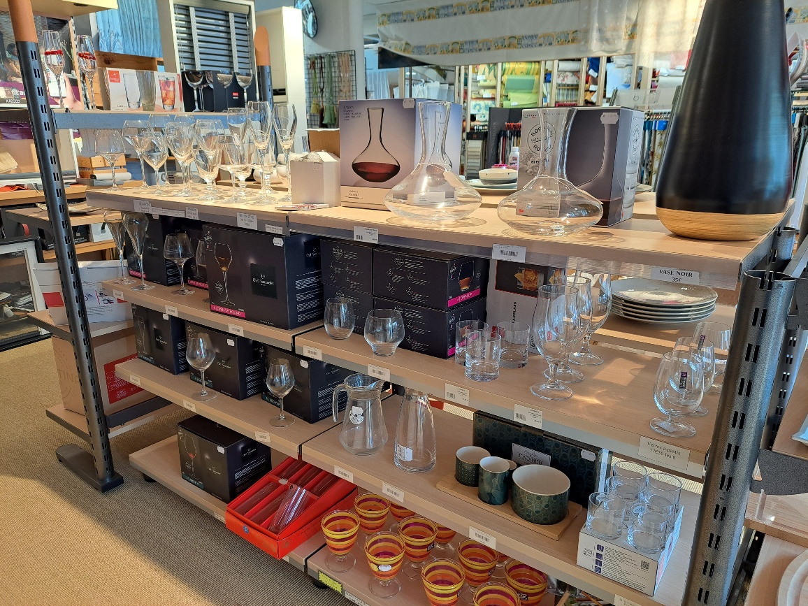 Verrerie avec carafe et verre Chef & Sommelier